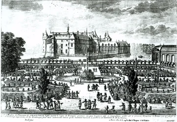 Das Schloss Chantilly und die von Andre le Notre (1613-1700) entworfenen Gärten